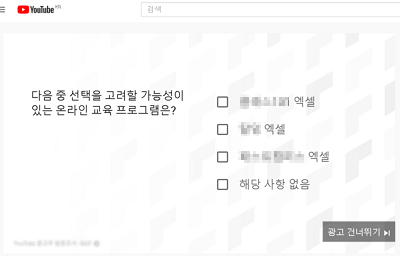 유튜브 Brand Lift Survey